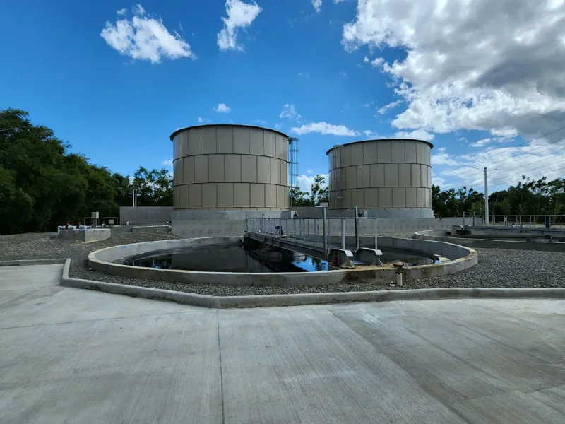 Rehabilitación de la planta de aguas residuales de San Luis