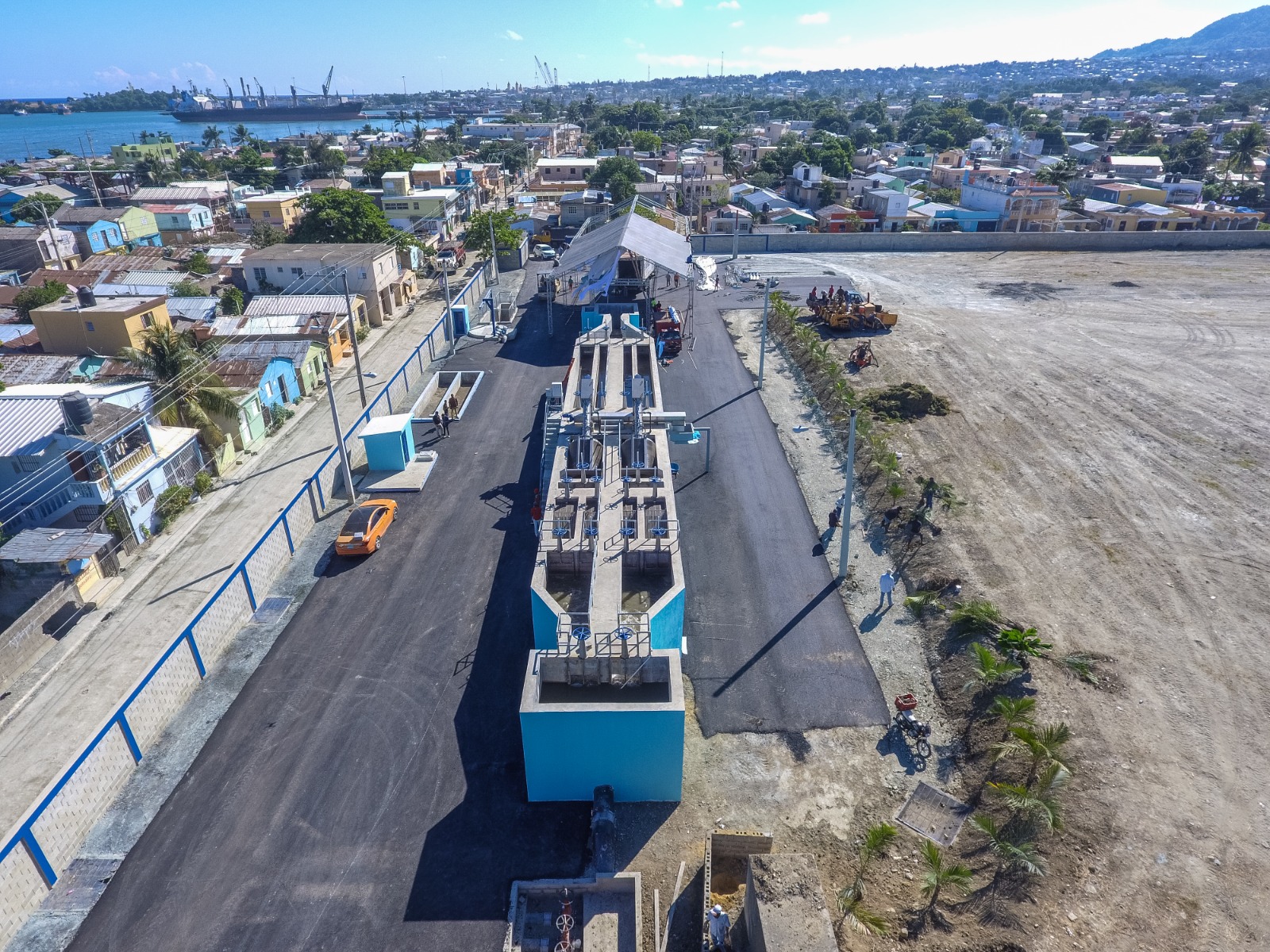 Planta de pretratamiento del alcantarillado sanitario de Puerto Plata